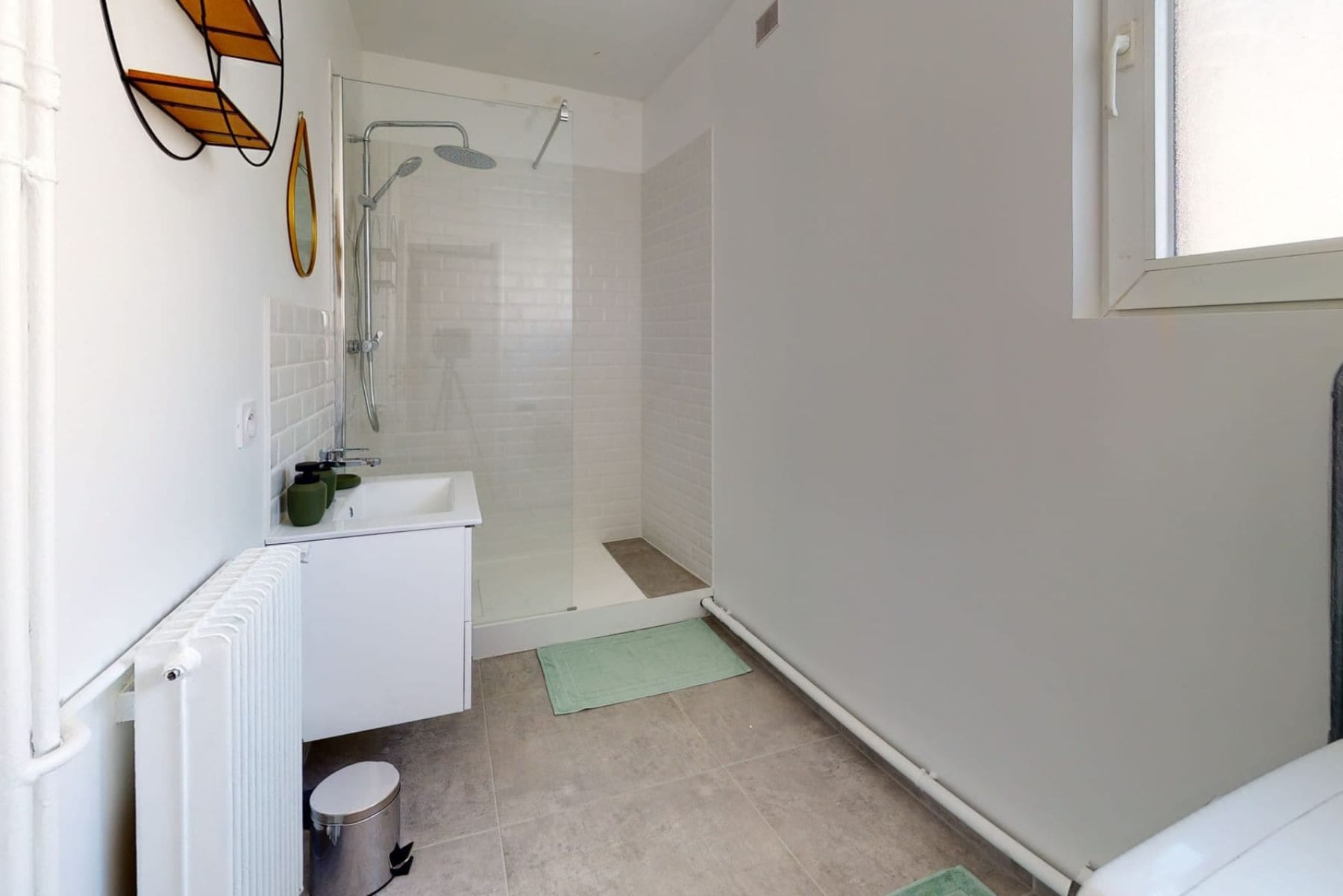 Rénovation douche à l’italienne dans appartement à Amiens