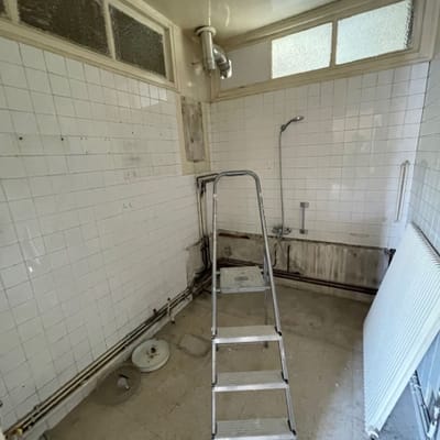 Dépose de la salle de bain dans appartement à Amiens