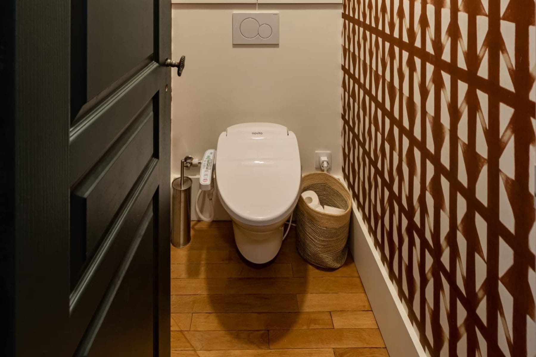 Rénovation WC moderne appartement parisien