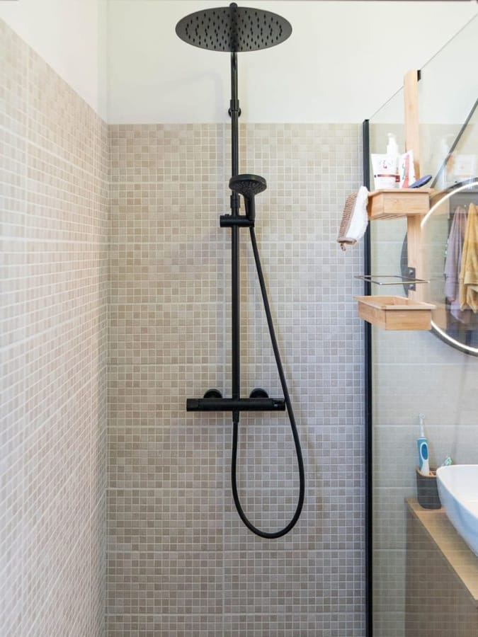Rénovation douche dans appartement à Montpellier