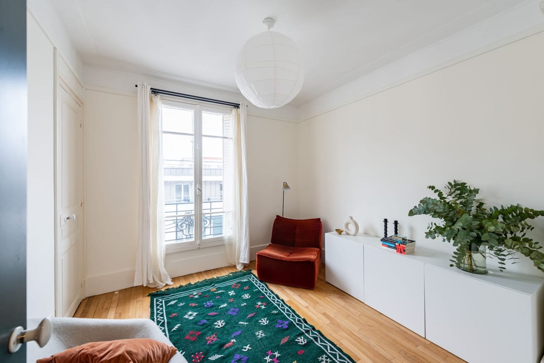 Rénovation chambre d’ami appartement parisien