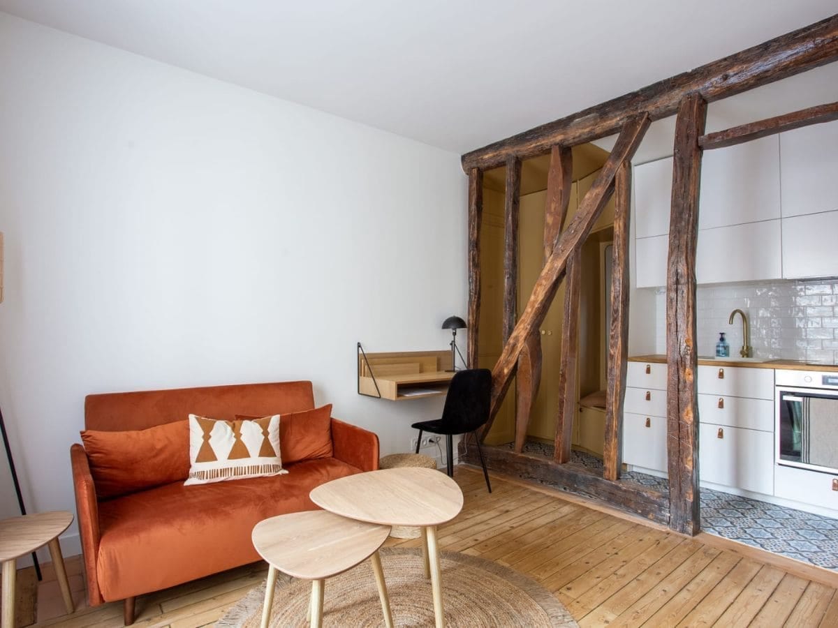 Rénovation d’un salon dans un appartement à Paris