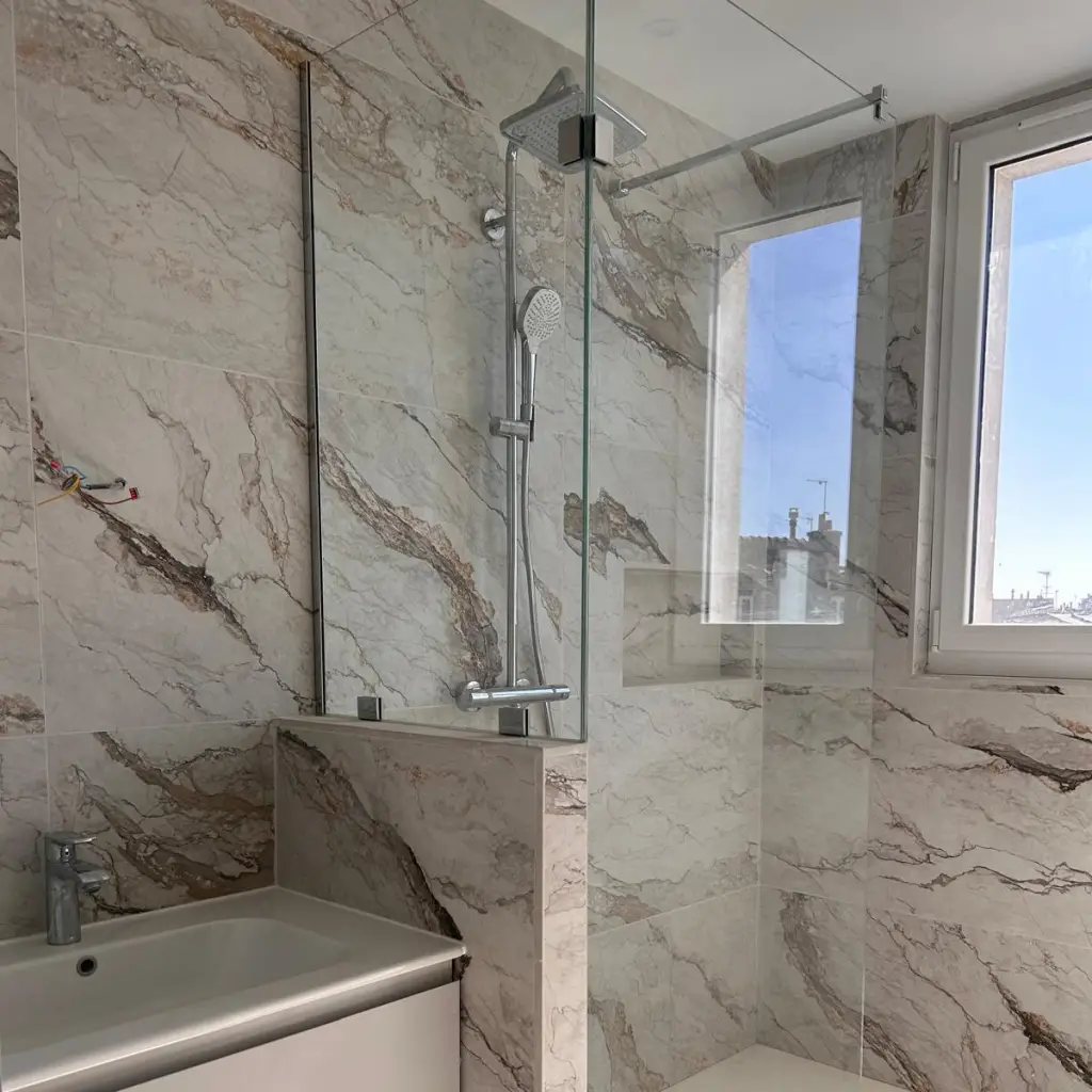 Rénovation Appartement Haussmannien Marbre