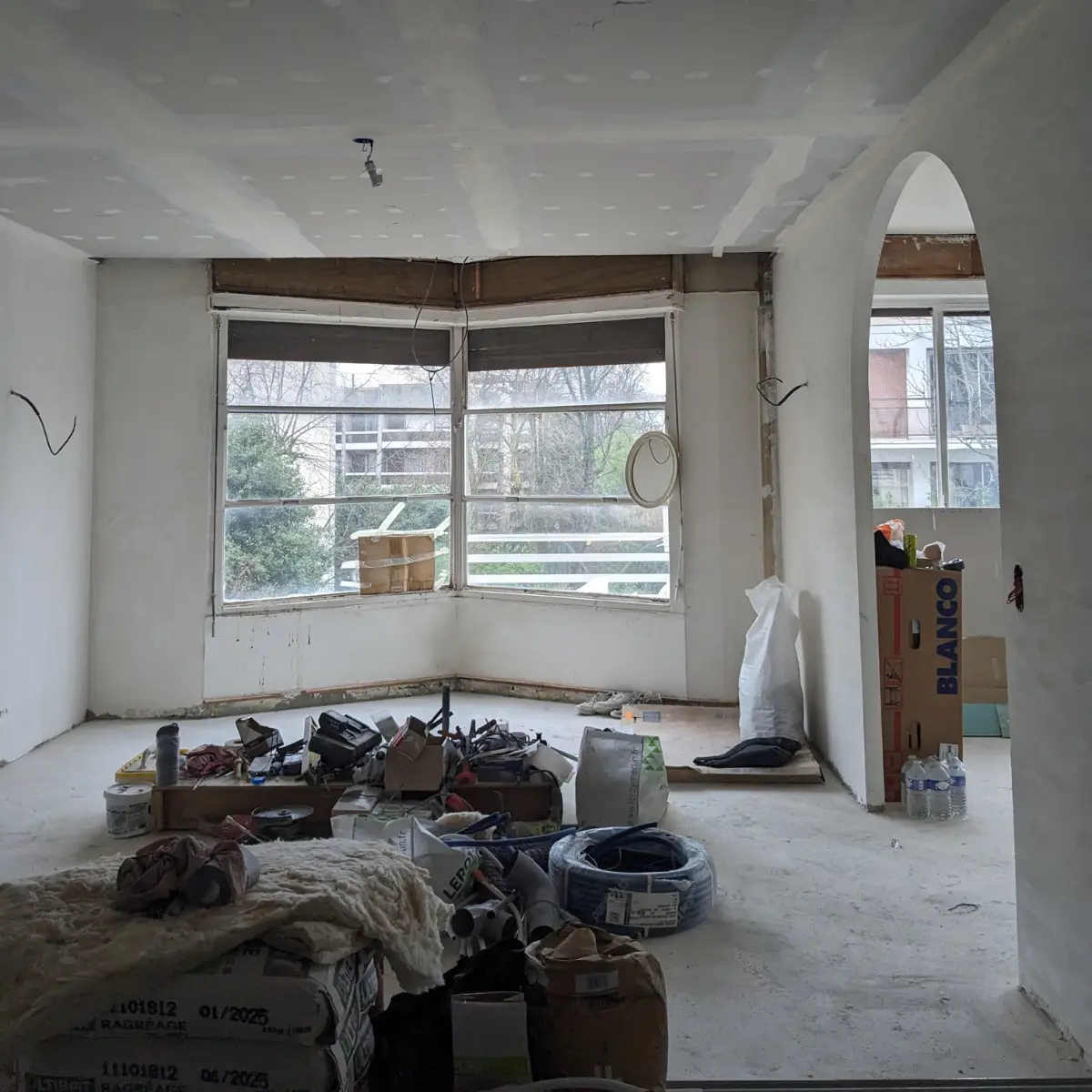 Rénovation Appartement 130m2 Paris 16 Salle à Manger Dépose