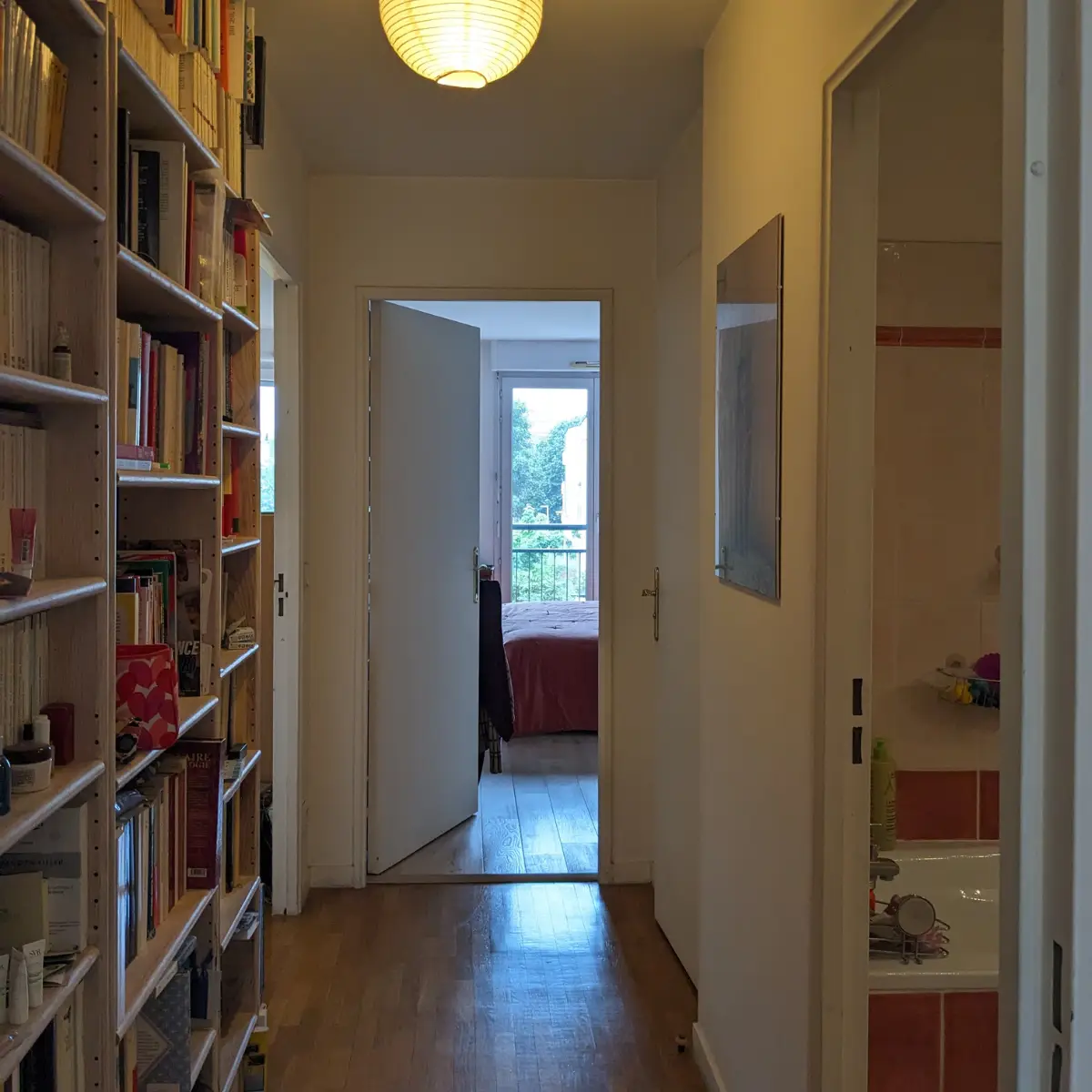 Rénovation Appartement Projet Rene Coche Avant Couloir