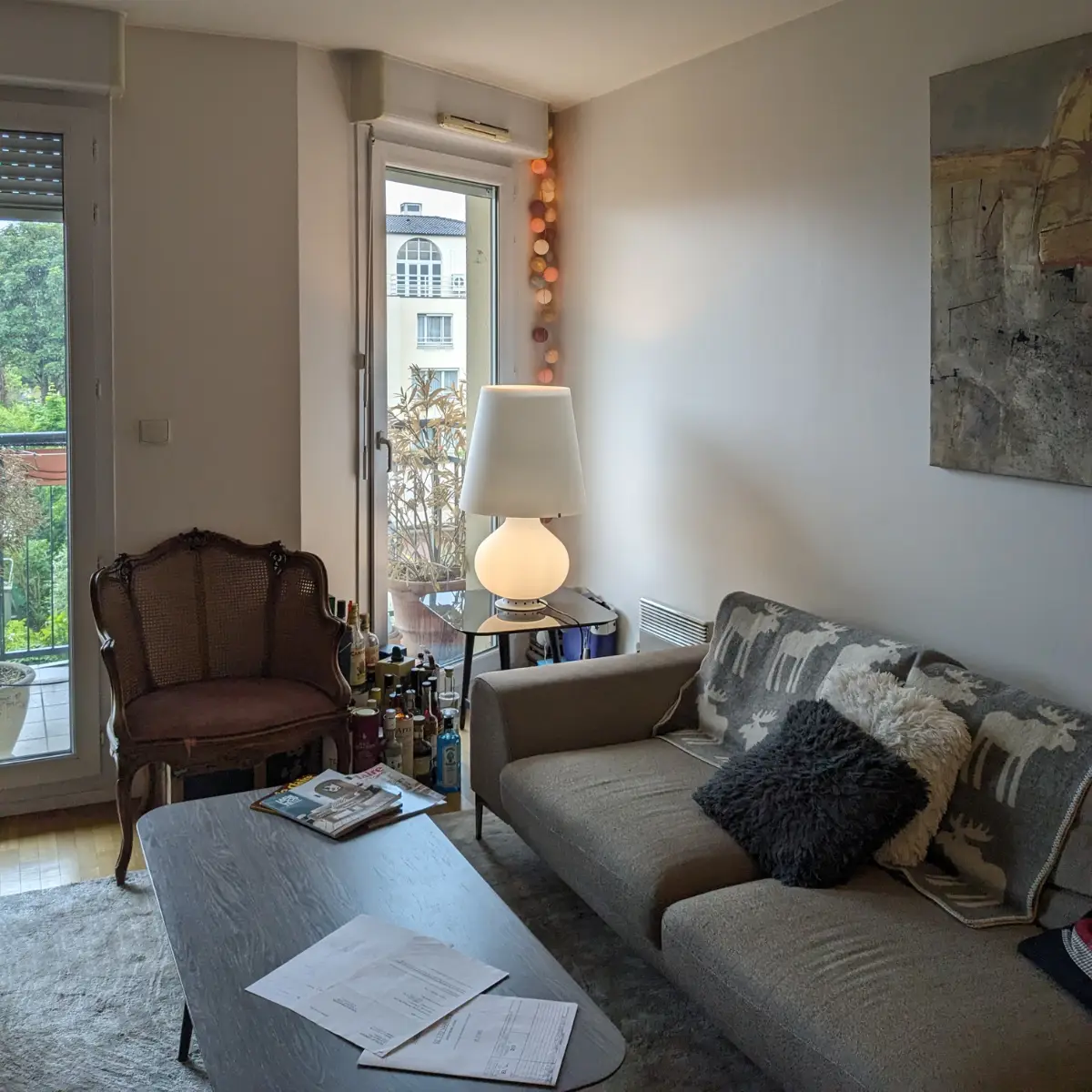 Rénovation Appartement Projet René Coche Salon Avant