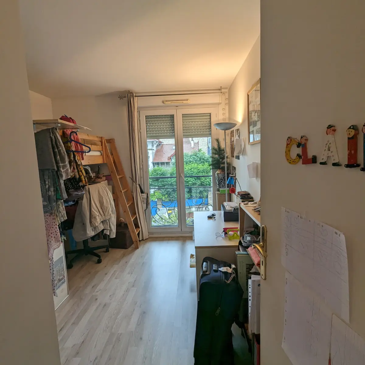 Rénovation Appartement Projet René Coche Chambre Parentale Avant