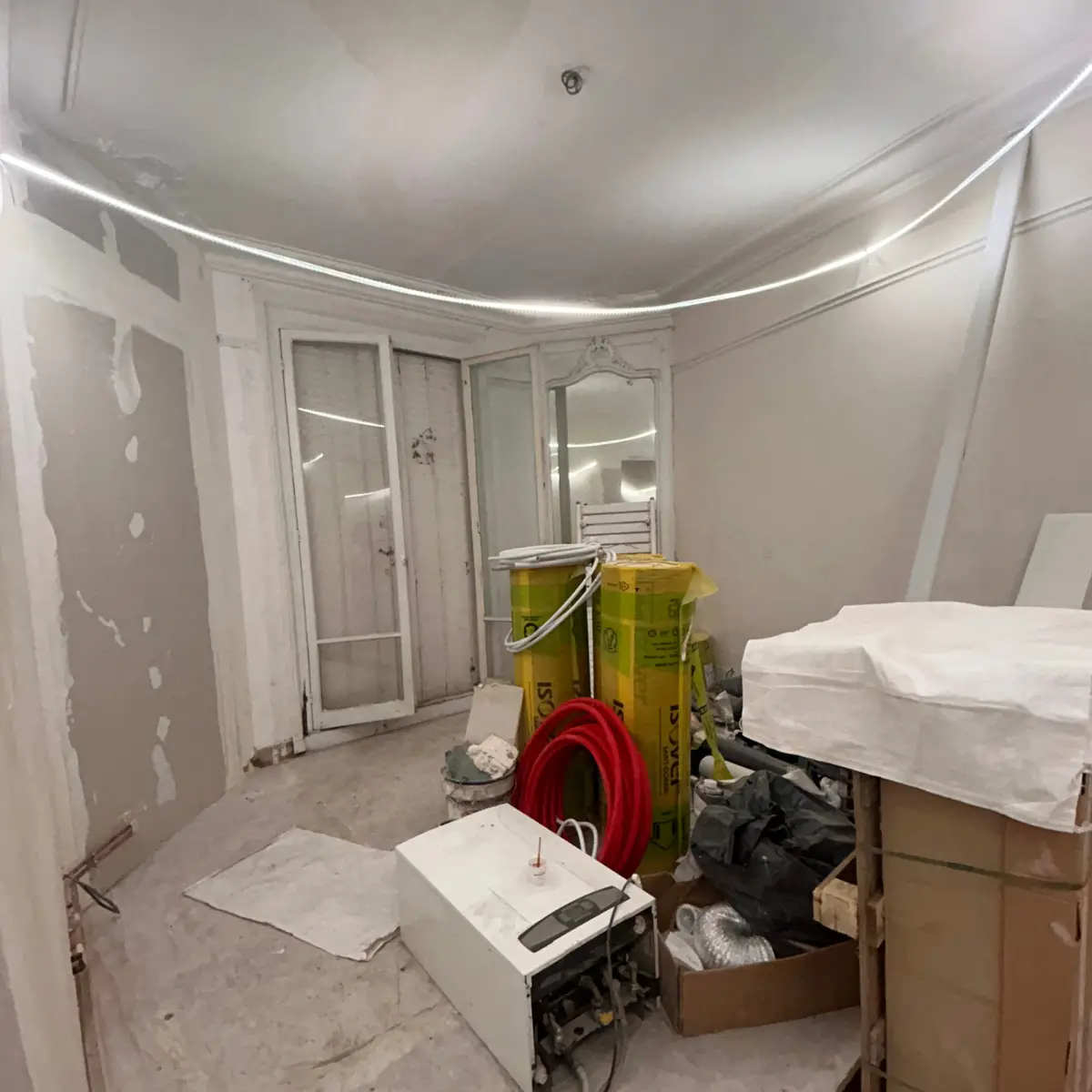 Chambre Préparation Murs