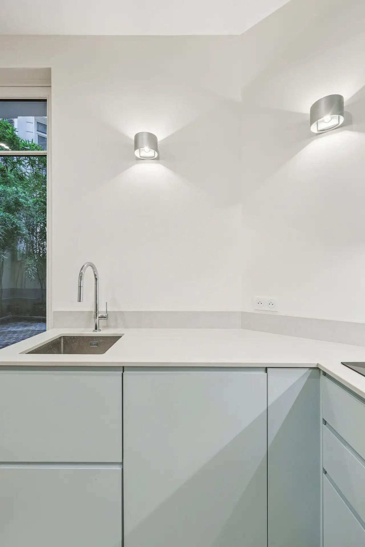 Rénovation Appartement Haussmannien Paris 8 Cuisine Evier